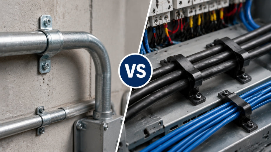 Conduit Clamps vs Cable Clamps:  What’s the Difference?
