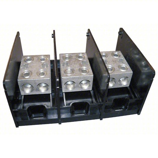 Penn-Union ADB263503 3-Pole Power Distribution Block