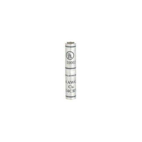 3M 10002 Scotchlok Copper Standard Barrel Connector, Up To 35 Kv, 4 Awg, Gray