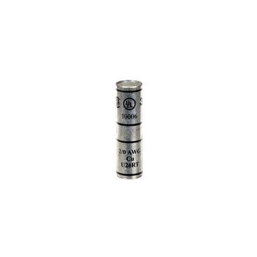 3M 10006 Scotchlok Copper Standard Barrel Connector, Up To 35 Kv, 2/0 Awg, Black