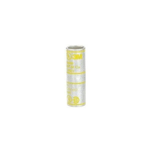 3M 10009 Scotchlok Copper Standard Barrel Connector, Up To 35 Kv, 250 Kcmil, Yellow