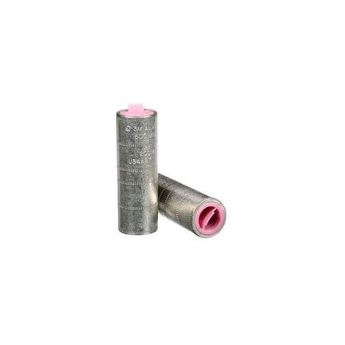 3M 20014 Scotchlok Aluminum Connector, Up To 35 Kv, 500 Kcmil, Pink