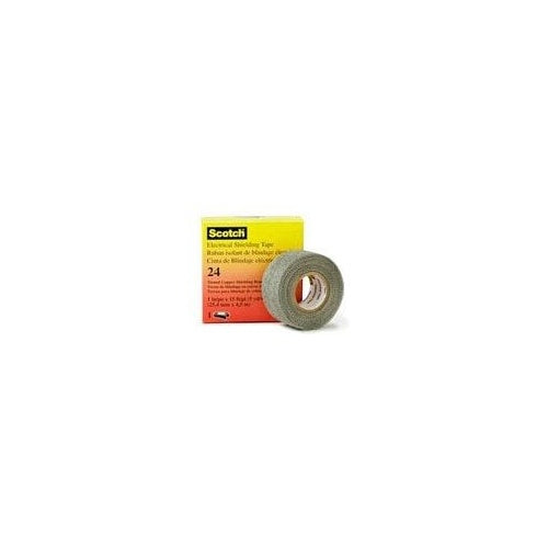 3M 24-1X15FT Scotch Electrical Shielding Tape 24, 1" X 15 Ft (25 mm X 4,6 M),