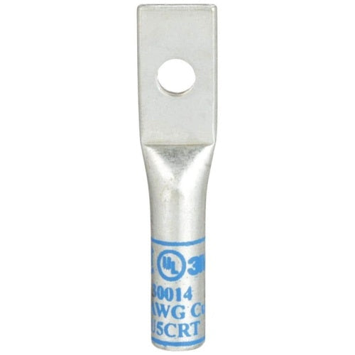3M 30014 Scotchlok Copper 1-Hole Lug, Up To 35 Kv, 6 Awg, Stud Size #10 (5), Blue