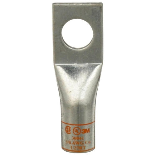 3M 30045 Scotchlok Copper 1-Hole Lug, Up To 35 Kv, 4/0 Awg, Stud Size 1/2(12), Purple