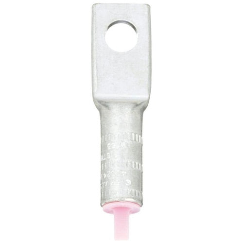 3M 40024 Scotchlok Aluminum 1-Hole Lug, Up To 35 Kv, 2 Awg, Pink