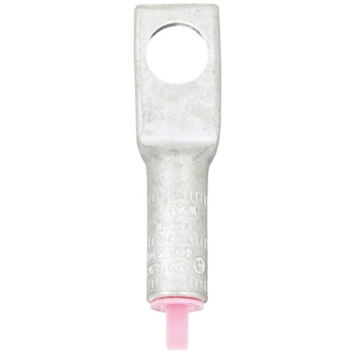 3M 40025 Scotchlok Aluminum 1-Hole Lug, Up To 35 Kv, 2 Awg, Pink