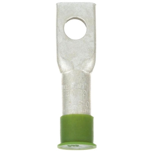 3M 40037 Scotchlok Aluminum 1-Hole Lug, Up To 35 Kv, 2/0 Awg, Olive
