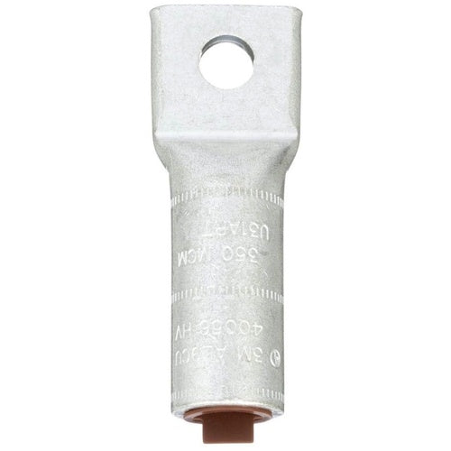 3M 40056 Scotchlok Aluminum 1-Hole Lug, Up To 35 Kv, 350 Kcmil, Brown,