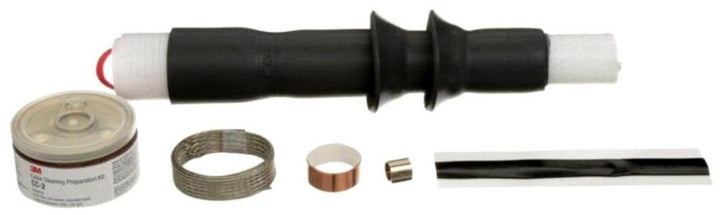3M 7621-S-2 Cold Shrink QT-III Termination Kit, Tape/Wire Shield, UniShield, 5-8.7 kV, 2 Skirt