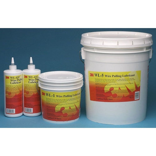 3M WL-1 Wire Pulling Lubricant Gel, One Gallon,
