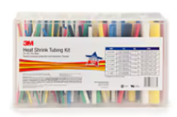 3M™ Heat Shrink Thin-Wall Tubing Kit, FP-301, Assorted Colors