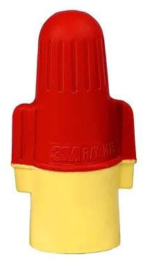 3M R/Y+ Performance Plus Wing Wire Connector, 22-8 AWG, Red/Yellow