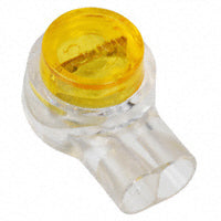 3M UYBOXED Scotchlok™ IDC Butt Splice Connector, 22-26 AWG, Yellow