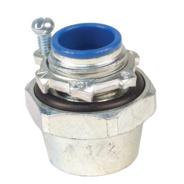 T&B 410-TB Bullet Hub Connector, 4", Malleable Iron Nylon Insulated