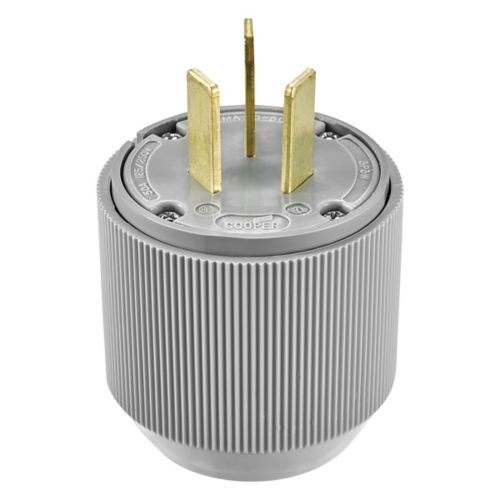 ARROW-HART 4524 50A Gray AutoGrip Plug