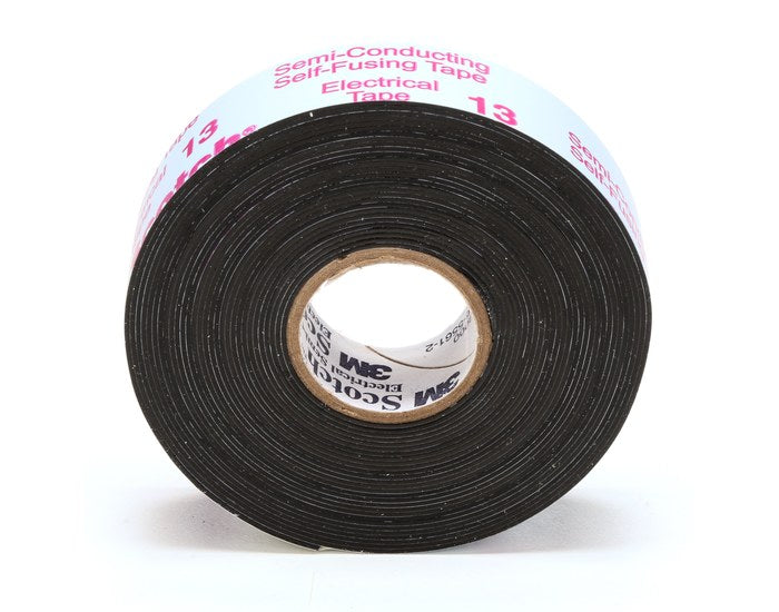 3M 133/4X15FT Scotch 13 Black Conductive Tape
