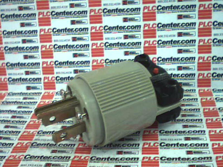 ARROW-HART AH6266 15A 125V Ivory Safety Grip Plug