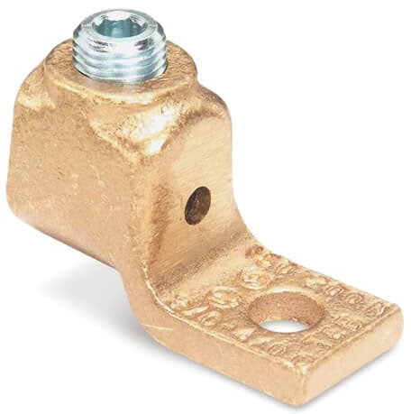 T&B 31011TP Locktite Copper 1-Hole Lug