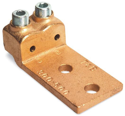 T&B 32007BDTP Locktite Copper Double Barrel Lug