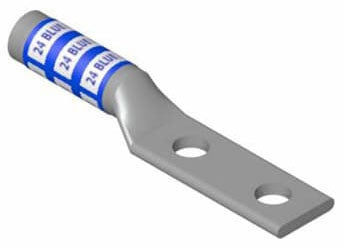 T&B 54942BE #2 AWG Copper 1-Hole Compression Lug