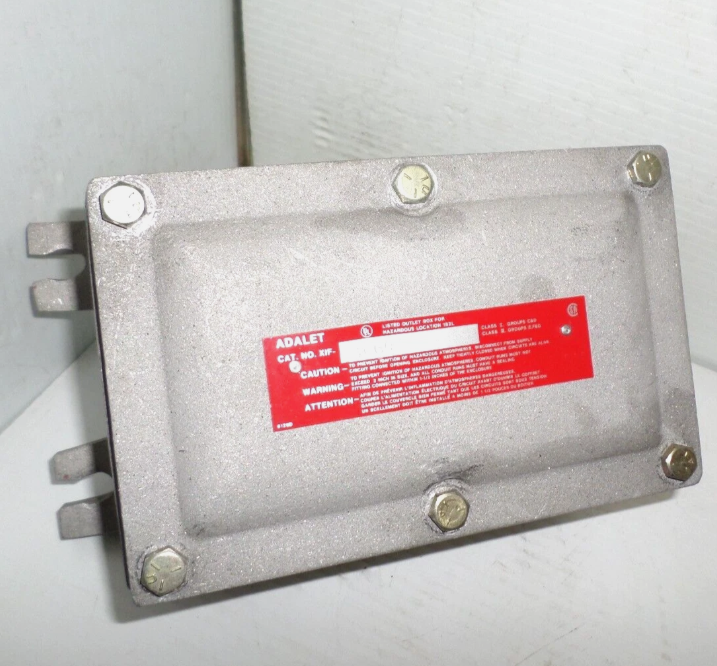 Adalet XIF-030603 Explosion-Proof Junction Box, 4-1/2 x 7-1/16 x 4-1/4 in