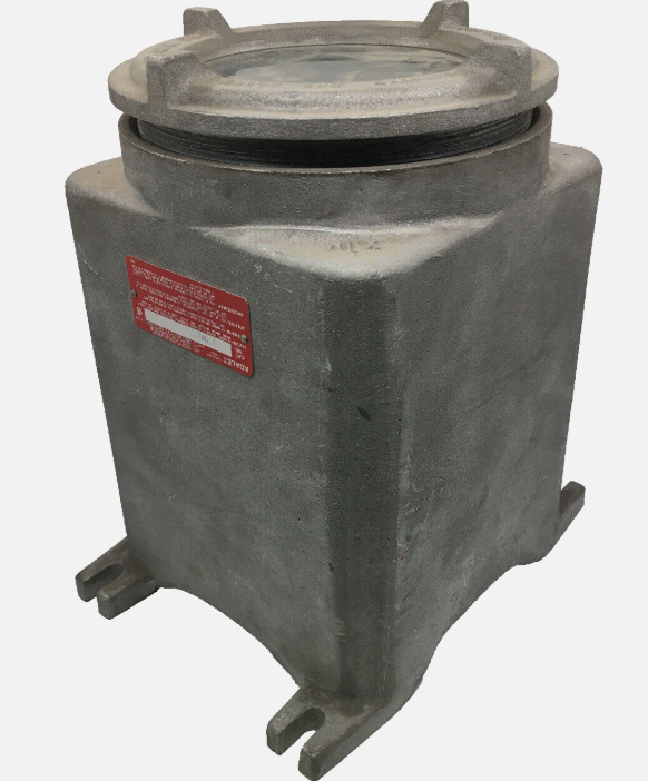 Adalet XJM GC Explosion-Proof Electrical Enclosure with Glass Cover