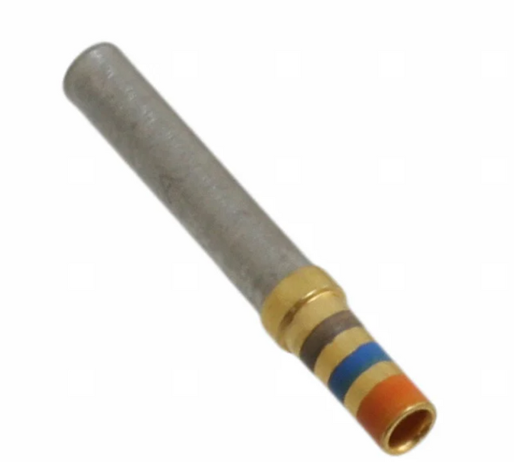 TE Connectivity AMP 2050891 Multi-Purpose Pin Connector, AMPLIMITE HD-20 Series, 20-24 AWG, Gold Contact