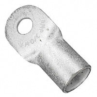 TE Connectivity AMP 321875 Closed Ring Tongue Terminal, 3/0 AWG, 3/8 in Stud, Straight, Uninsulated