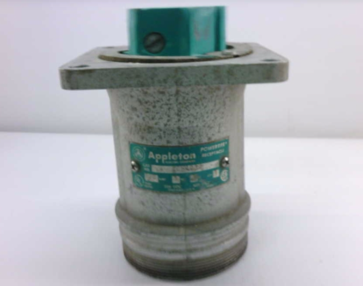 Appleton ACR1033 100-Amp Screw Cap Receptacle