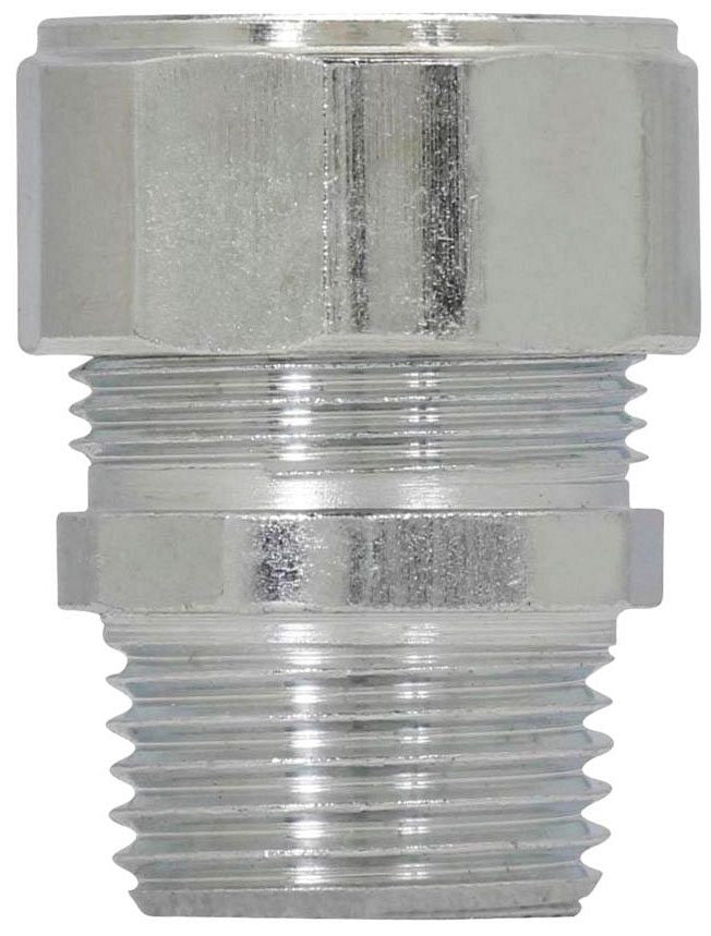 Crouse-Hinds CG75650 3/4" Straight Cord Grip Connector, Electrogalvanized Steel