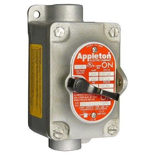 Appleton EFDC175-3MS 3P Manual Contactor