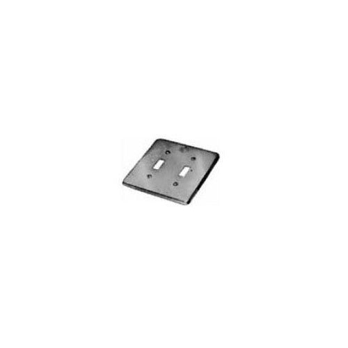 Appleton FSK-2TS 2-Gang Steel 2-Switch Cover