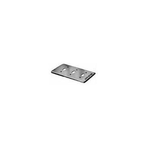 Appleton FSK-3TS 3-Gang Steel 3-Switch Cover