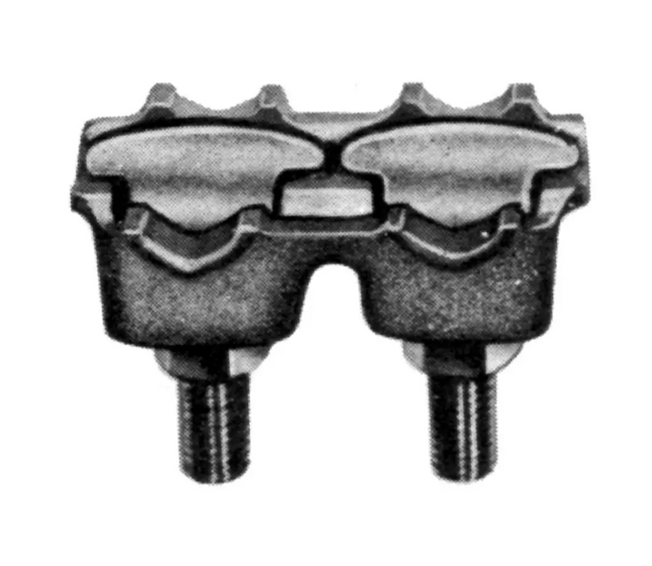 Anderson TLD89 Bronze Tap Lug Terminal for Copper Cable Connections to Flat Copper Pads