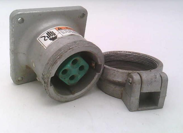 Appleton ACR3044 30A 4-Wire Powertite Receptacle, Industrial-Grade Plug/Receptacle