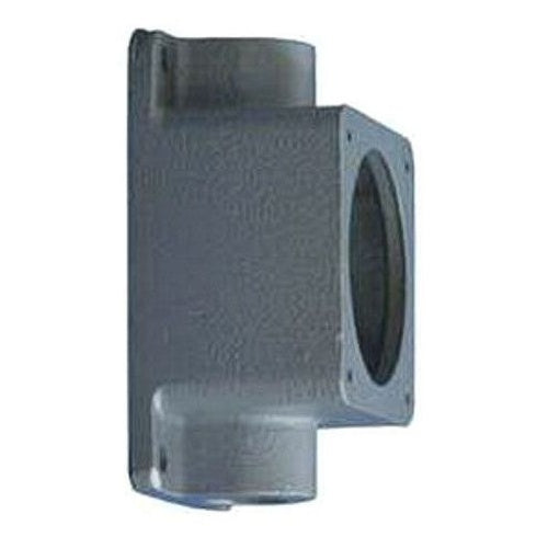 Appleton AERC33 Aluminum Mounting Unilet, 30A, 600VAC/250VDC, 1" Hub, Front-Opening, Weatherproof, For Pin & Sleeve Receptacles
