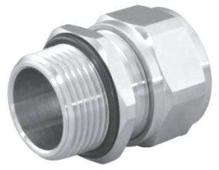 Appleton CG-4350S 1/2" Stainless Steel Cord Grip, Industrial Strain Relief Cable Connector