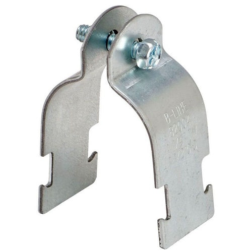 B-Line B2012ZN 1-1/2" Pipe/Conduit ClAMP, Rigid, 1-1/2", Zinc Plated