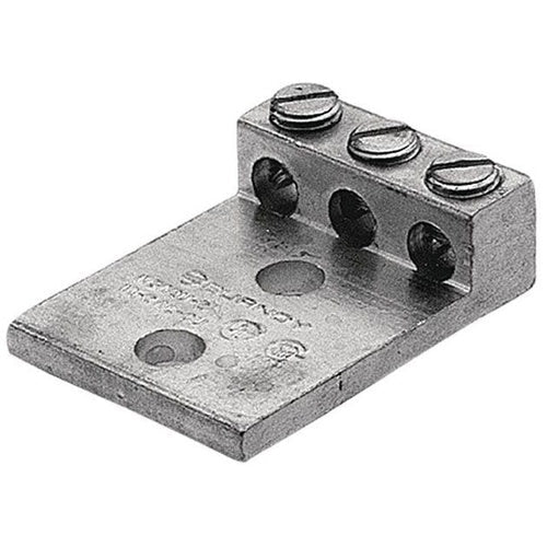 Burndy K3A25U-2 1/0 Aluminum/Copper 2-Hole Terminal Lug