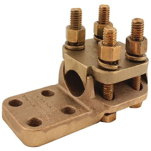 Burndy NAH34-2N Copper Terminal, 2.38"H
