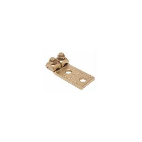 Burndy Q2A28-2N 4/0 Copper 2-Hole Terminal Lug