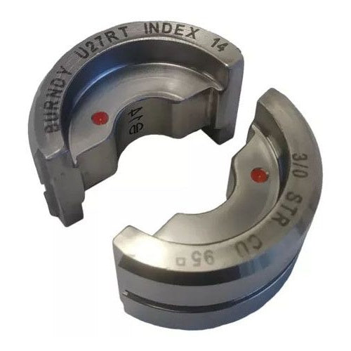 Burndy U-27RT U-Die, 3/0 Awg