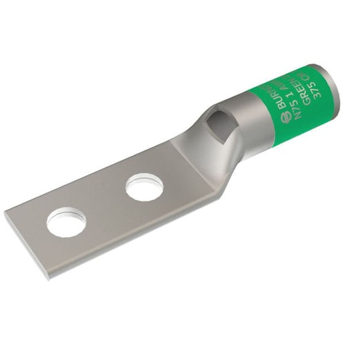 Burndy YA1CL2TC14 1Awg Copper 2-Hole Lug