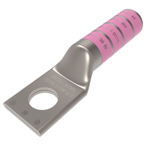 Burndy YA25-TC38 1/0Awg 1-Hole Lug