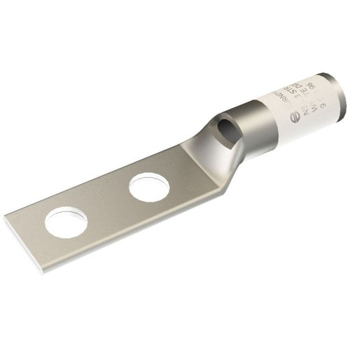 Burndy YA3CL-2TC14 3Awg Copper 2-Hole Lug