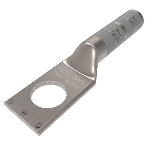 Burndy YA4C 4Awg Copper 1-Hole Lug