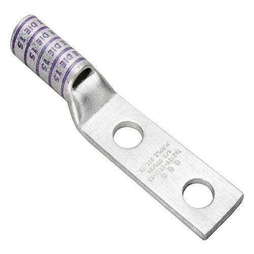 Burndy YAZ2C2-TC38 2Awg 2-Hole Long Lug 25018699