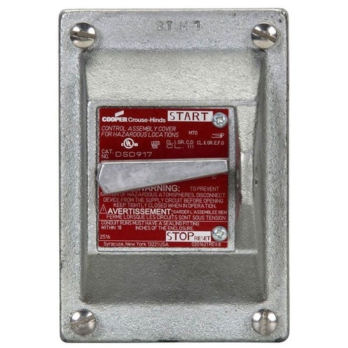 Crouse-Hinds DS415A Control Station Cover