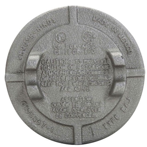 Crouse-Hinds EAJ06 Conduit Out Box W/Cover